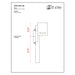 Amador Deep Bronze LED Outdoor Wall Sconce | theLightShop