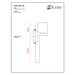 Amador Deep Bronze LED Outdoor Wall Sconce | theLightShop