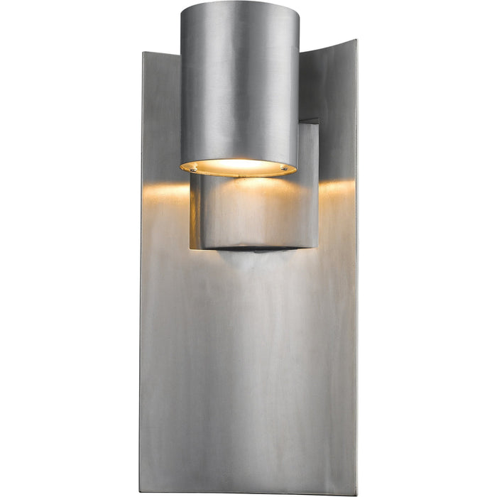 Amador Silver LED Outdoor Wall Sconce | theLightShop