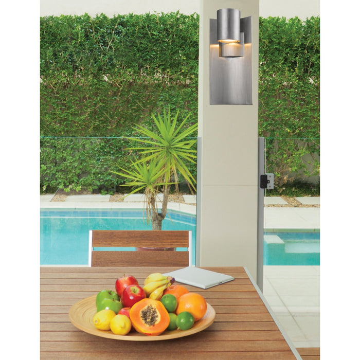 Amador Silver LED Outdoor Wall Sconce | theLightShop