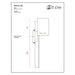 Amador Silver LED Outdoor Wall Sconce | theLightShop