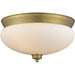 Amon Heritage Brass Flushmount - Flushmounts
