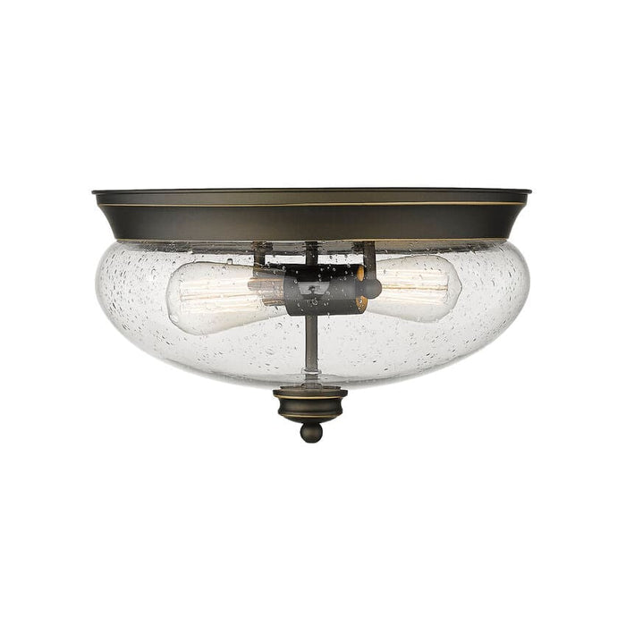 Amon Olde Bronze Flushmount | theLightShop