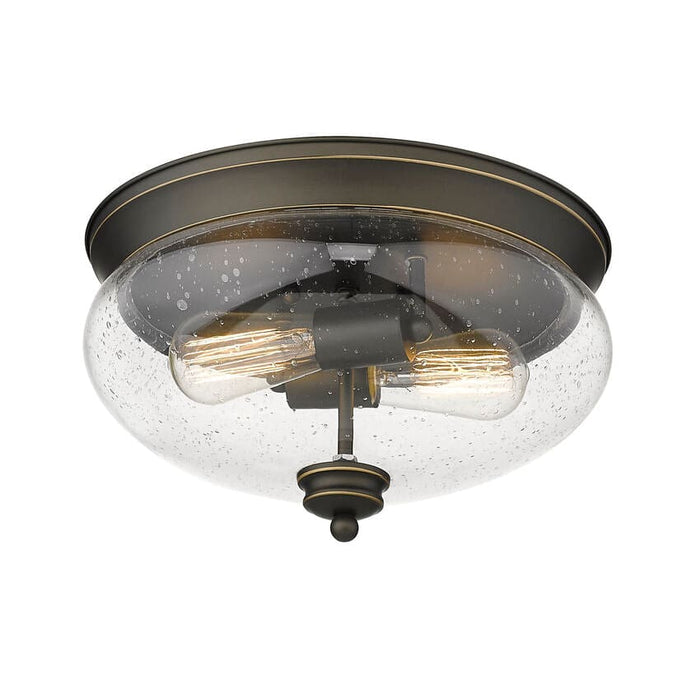 Amon Olde Bronze Flushmount | theLightShop