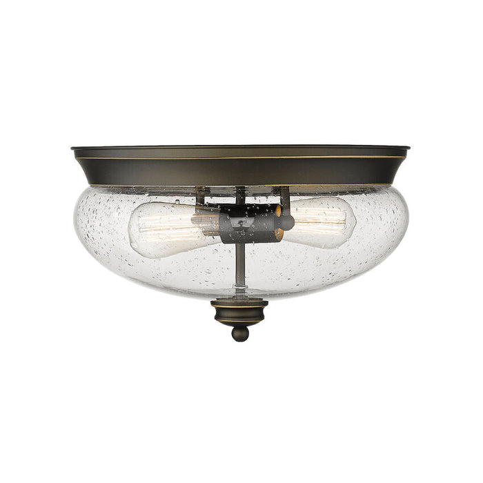 Amon Olde Bronze Flushmount | theLightShop
