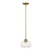 Amon Satin Gold Mini-Pendant | theLightShop