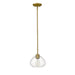 Amon Satin Gold Mini-Pendant | theLightShop
