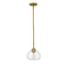 Amon Satin Gold Mini-Pendant | theLightShop