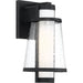 Anau Matte Black Outdoor Wall Lantern - Outdoor Wall Lantern