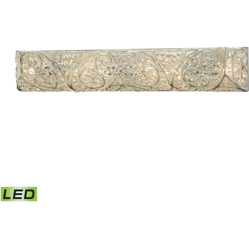 Andalusia Aged Silver LED Vanity Light - Bath & Vanity