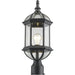 Annex Black Outdoor Post Mount Fixture | theLightShop