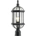 Annex Black Outdoor Post Mount Fixture - Outdoor Post Mount Fixtures