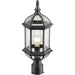 Annex Black Outdoor Post Mount Fixture - Outdoor Post Mount Fixtures