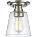 Annora Brushed Nickel Flushmount | theLightShop