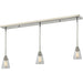 Annora Brushed Nickel Island Billiard Pendant | theLightShop