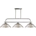 Annora Brushed Nickel Island Billiard Pendant | theLightShop