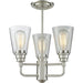Annora Brushed Nickel Semi-Flushmount | theLightShop