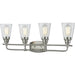Annora Brushed Nickel Vanity | theLightShop