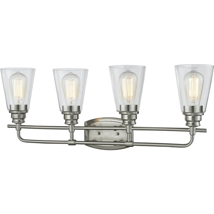 Annora Brushed Nickel Vanity | theLightShop