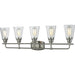 Annora Brushed Nickel Vanity | theLightShop