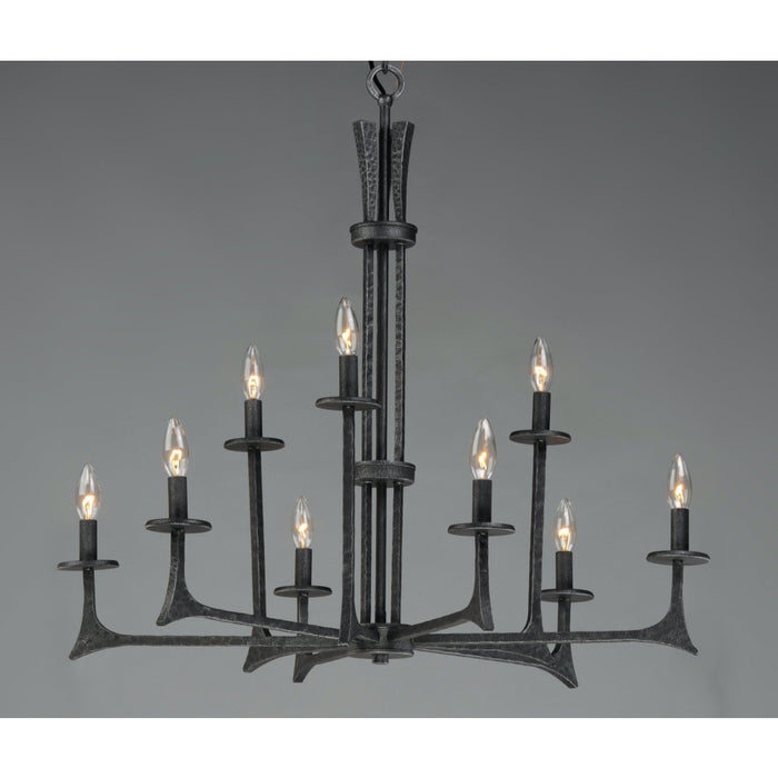 Anvil Natural Iron Chandelier - Chandeliers