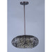 Arabesque Golden Silver Single Pendant - Pendants