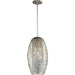 Arabesque Golden Silver Single Pendant - Pendants