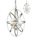 Aranya Brushed Nickel Pendant | theLightShop