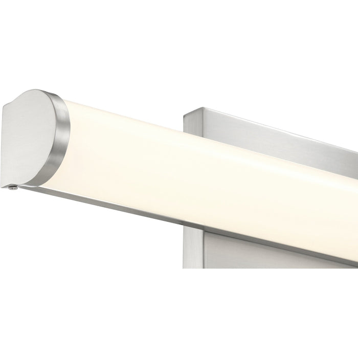 Arc Brushed Steel LED Vanity - Bath & Vanity