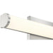 Arc Brushed Steel LED Vanity - Bath & Vanity