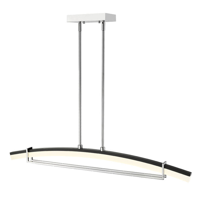 Arc Chrome LED Chandelier 620-43-CH-LED | theLightShop