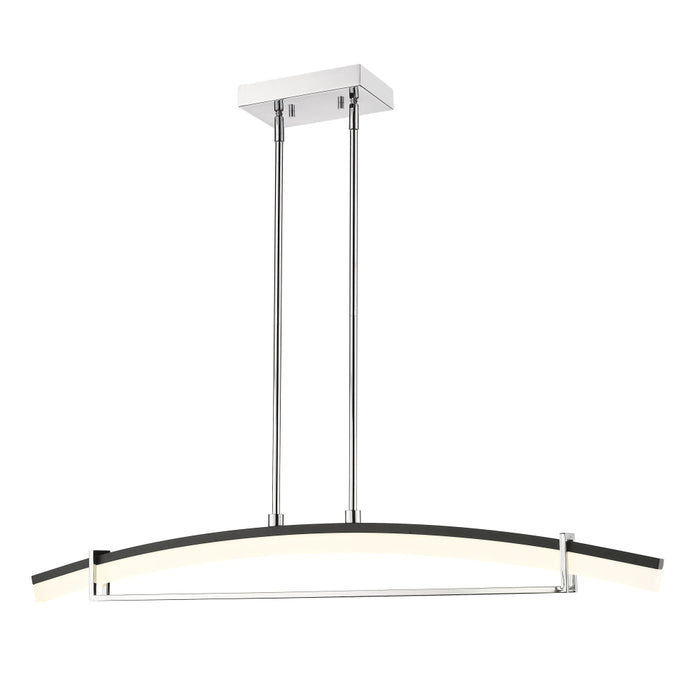 Arc Chrome LED Chandelier 620-43-CH-LED | theLightShop