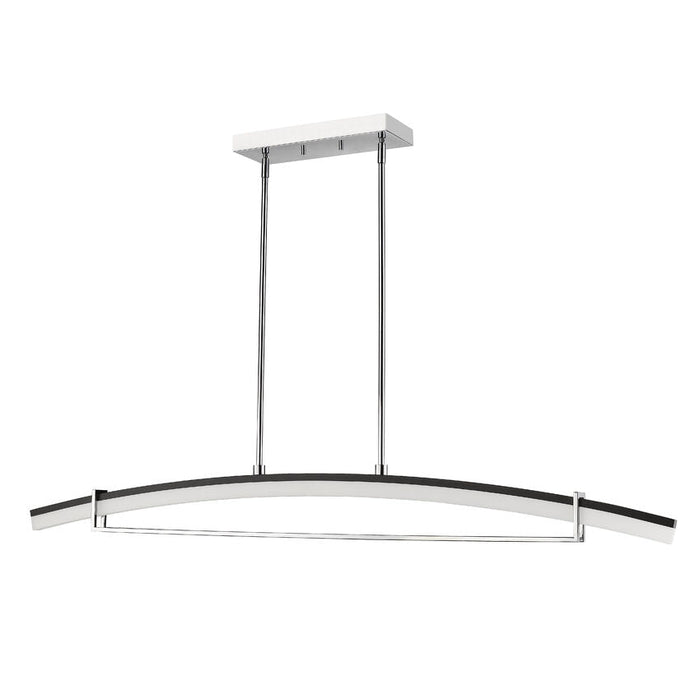 Arc Chrome LED Chandelier 620-56-CH-LED | theLightShop