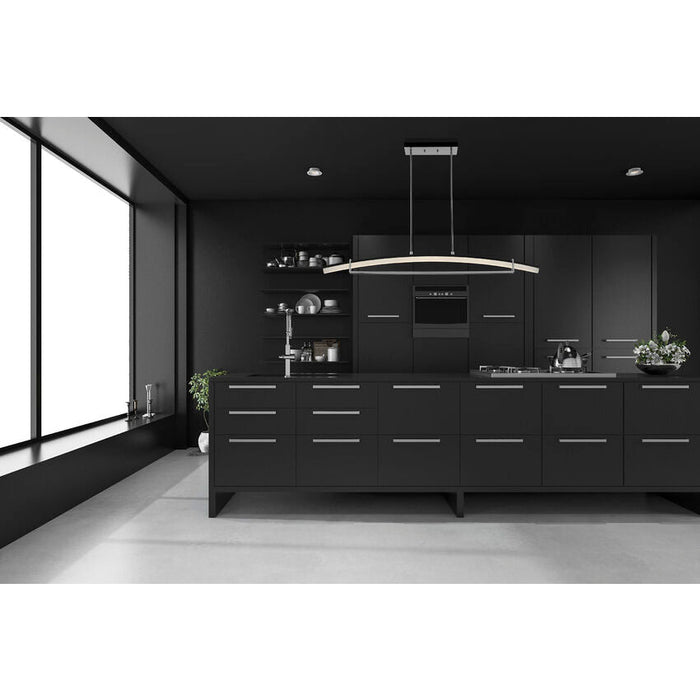 Arc Chrome LED Chandelier 620-56-CH-LED | theLightShop