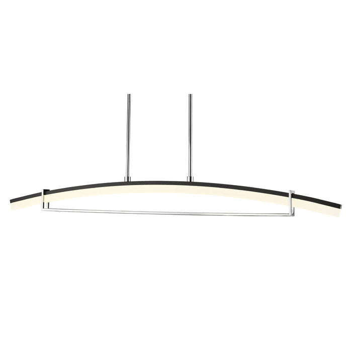 Arc Chrome LED Chandelier 620-56-CH-LED | theLightShop