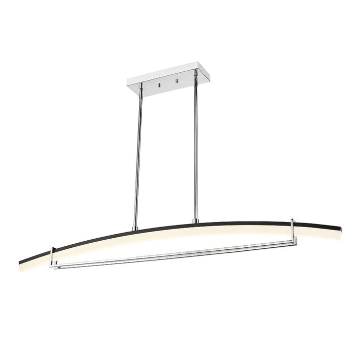 Arc Chrome LED Chandelier 620-56-CH-LED | theLightShop