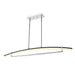 Arc Chrome LED Chandelier 620-56-CH-LED | theLightShop