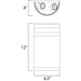 Arc Stainless Steel Outdoor Wall Mount - Outdoor Wall Mount