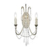 Arcadia 2 Light Antique Silver Wall Mount - Wall Sconces
