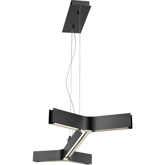 Arcano Matte Black LED Pendant | theLightShop