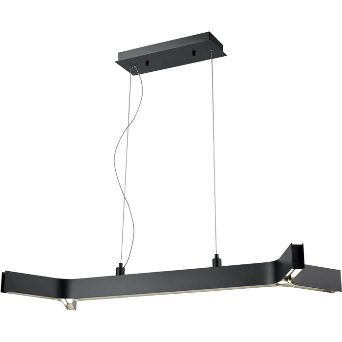 Arcano Matte Black LED Pendant | theLightShop