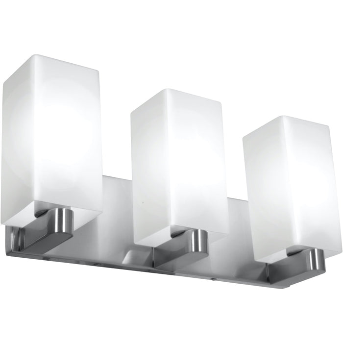 Archi Brushed Steel LED Vanity - Bath & Vanity