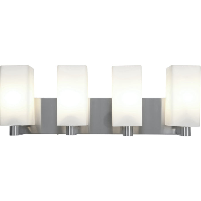 Archi Brushed Steel LED Vanity - Bath & Vanity