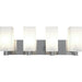 Archi Brushed Steel LED Vanity - Bath & Vanity