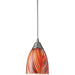 Arco Baleno Satin Nickel Mini Pendant - Mini-Pendants