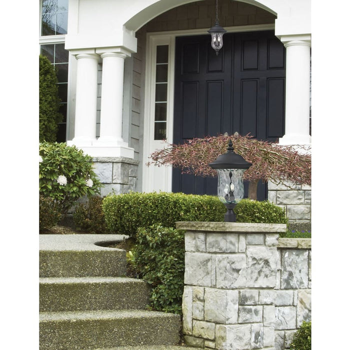 Armstrong Black Outdoor Post Mount Fixture - Outdoor Post Mount Fixtures