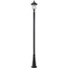 Armstrong Black Outdoor Post Mounted Fixture - Outdoor Post Mounted Fixture