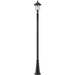Armstrong Black Outdoor Post Mounted Fixture | theLightShop