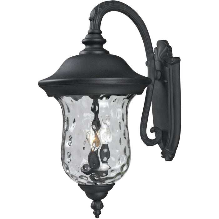 Armstrong Black Outdoor Wall Sconce - Outdoor Wall Sconce