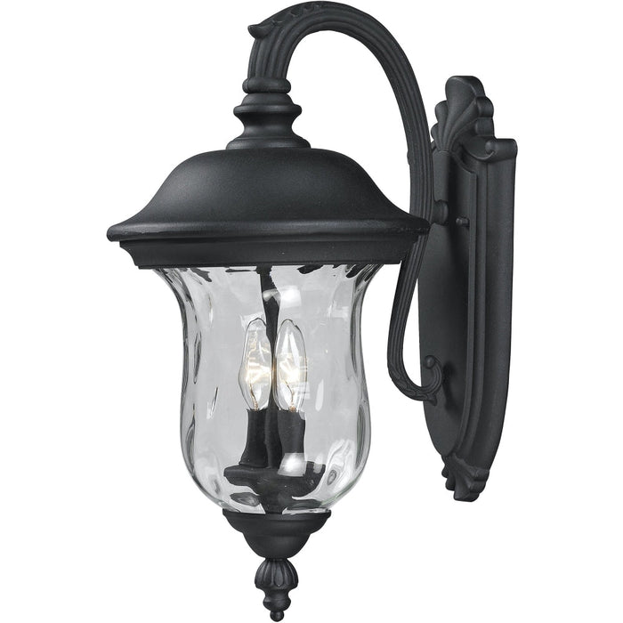 Armstrong Black Outdoor Wall Sconce - Outdoor Wall Sconce